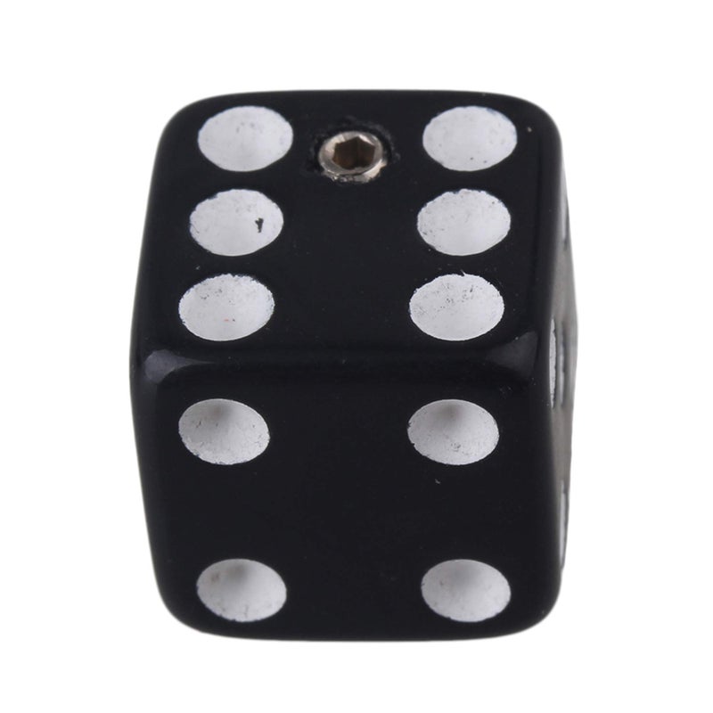 Homeswitch 9PCS Three Color Unique Dice Style Electric Guitar Volume Control Knobs with Wrench Plastic Musical Parts - Image 3
